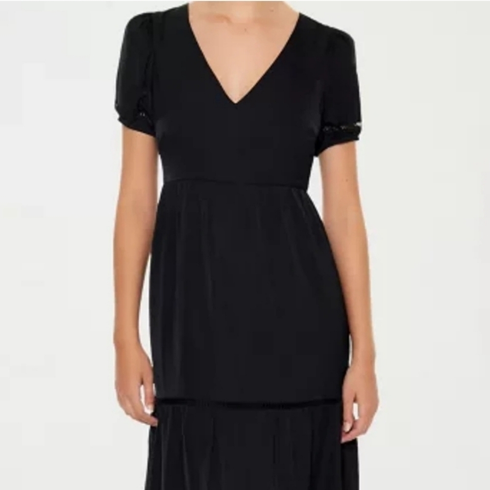 Forever 21 Black Short Sleeve Dress - Picture 9 of 11